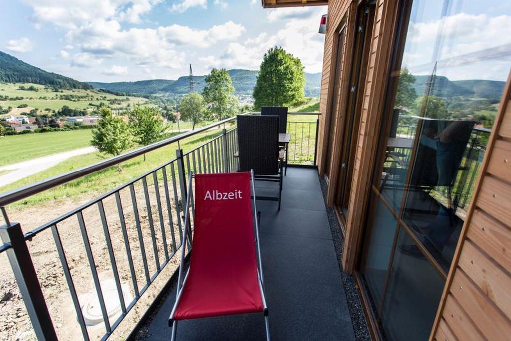 Ferienhaus Albzeit アルプシュタット エクステリア 写真